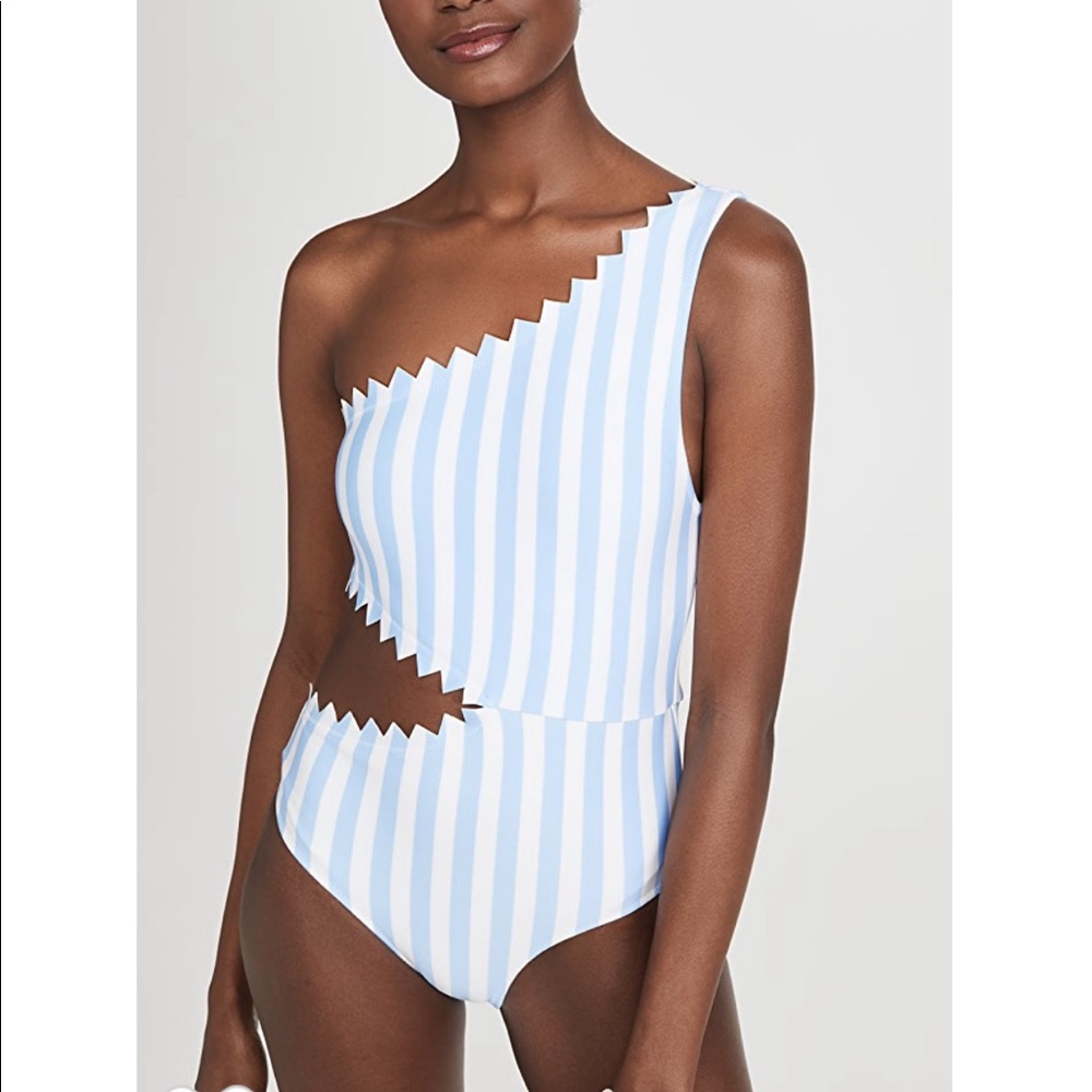 NWT Onia Betty one shoulder swimsuit
